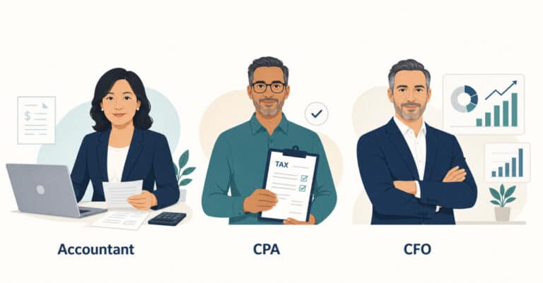 Do you need an Accountant, CPA, or CFO